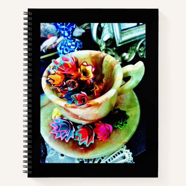 Blume Notizbuch (Vorderseite)