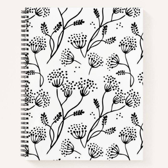 Blume Notizbuch (Vorderseite)