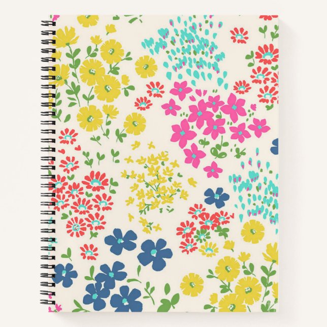 Blume Notizbuch (Vorderseite)