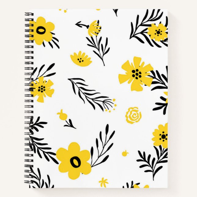 Blume Notizbuch (Vorderseite)