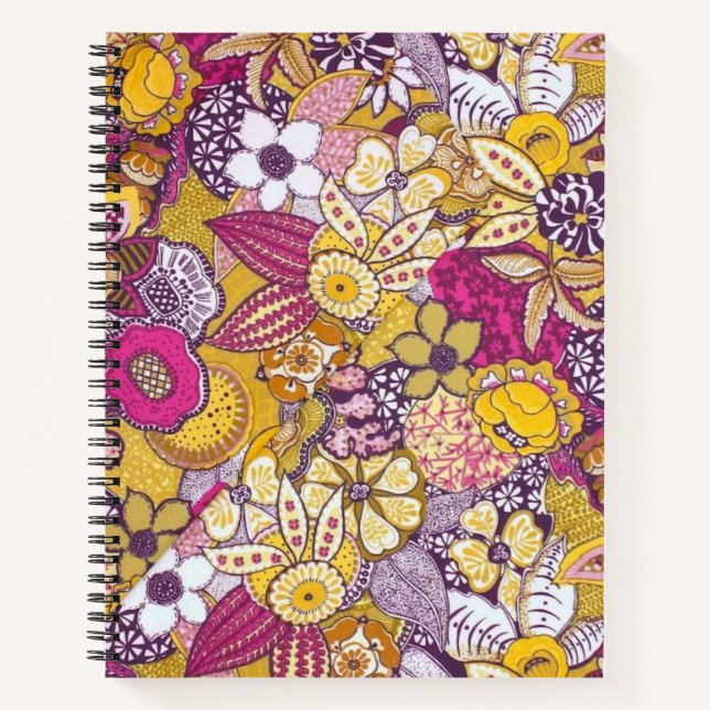 Blume Notizbuch (Vorderseite)