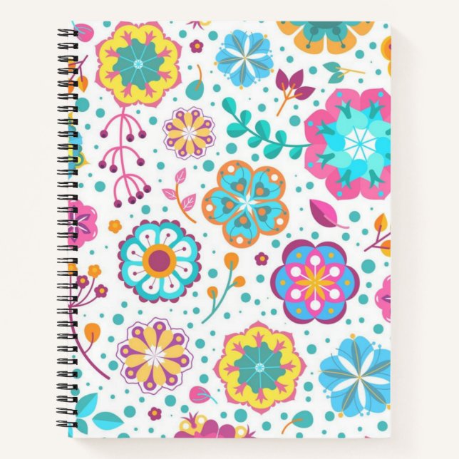 Blume Notizbuch (Vorderseite)
