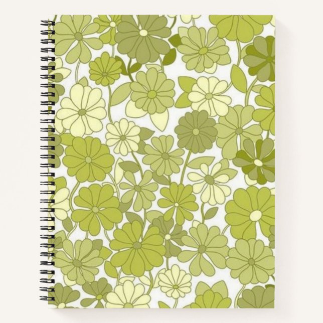 Blume Notizbuch (Vorderseite)