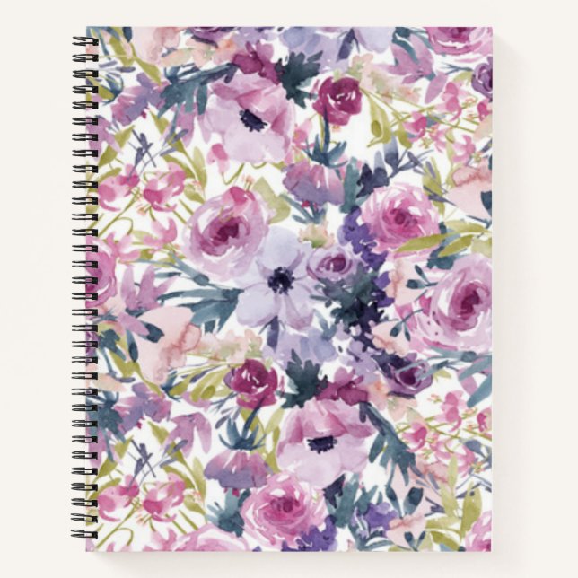 Blume Notizbuch (Vorderseite)