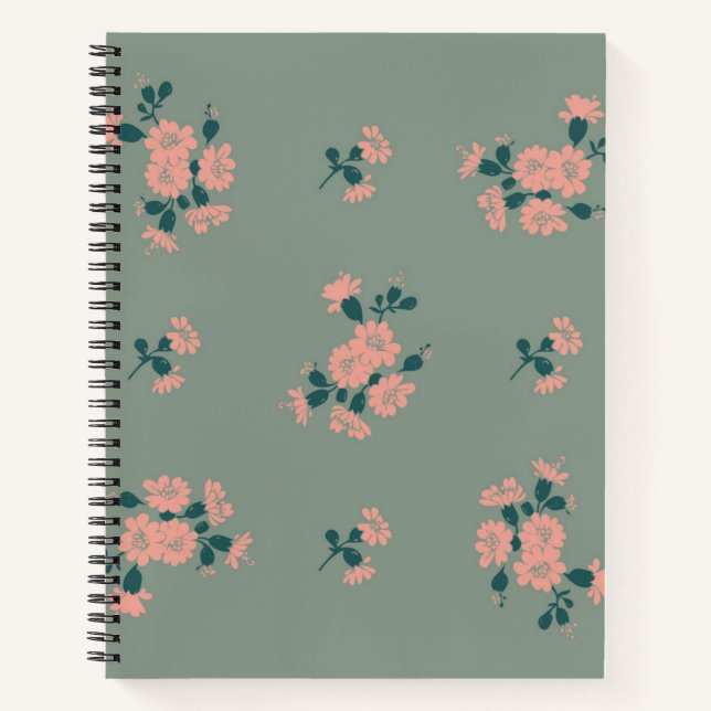 Blume Notizbuch (Vorderseite)