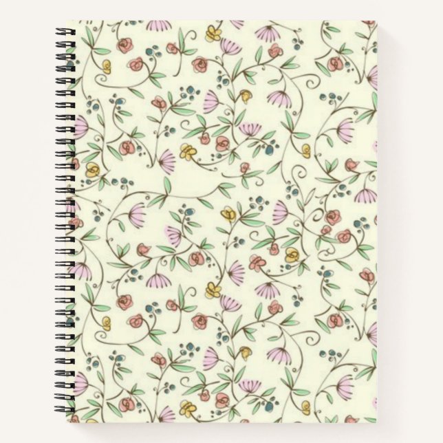 Blume Notizbuch (Vorderseite)