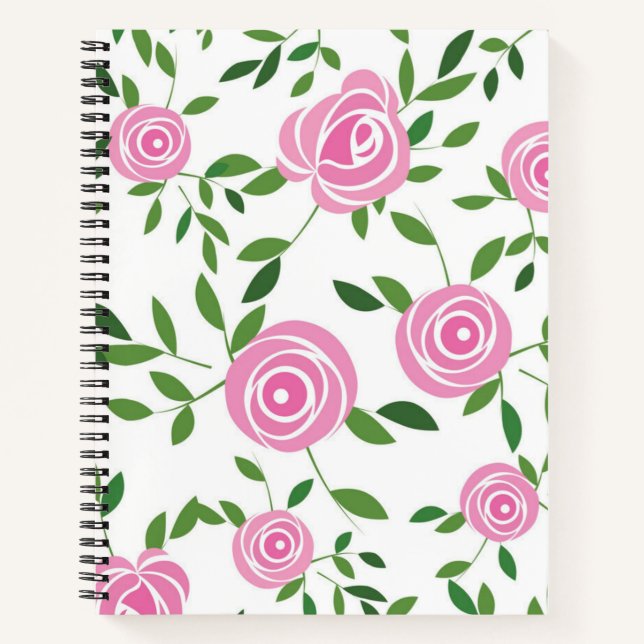 Blume Notizbuch (Vorderseite)