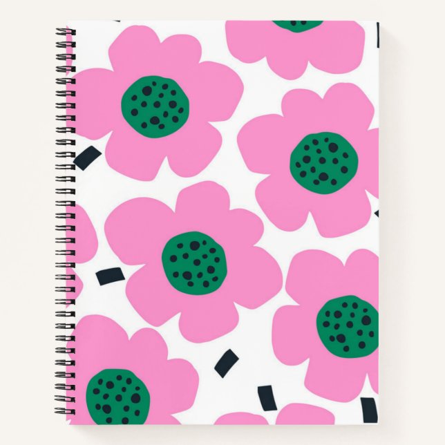Blume Notizbuch (Vorderseite)