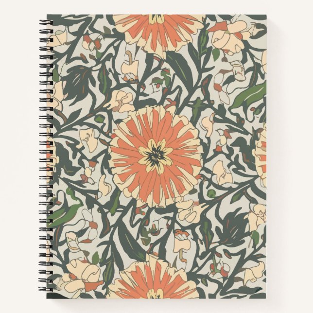 Blume Notizbuch (Vorderseite)