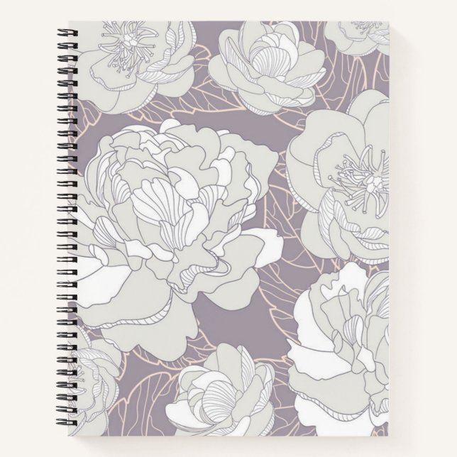 Blume Notizbuch (Vorderseite)