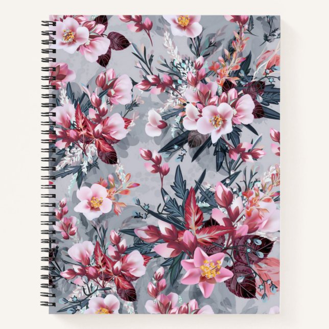 Blume Notizbuch (Vorderseite)