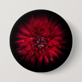 Blume Nr. 45 Farbflussversion Button