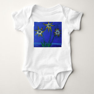 Blume Painting Baby Jersey Bodysuit Strampler