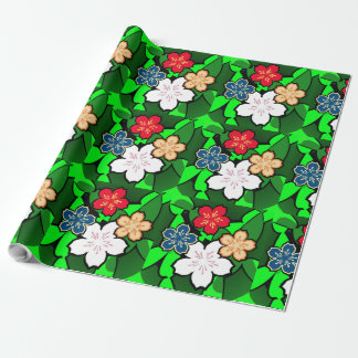 Blume-Papier Geschenkpapier
