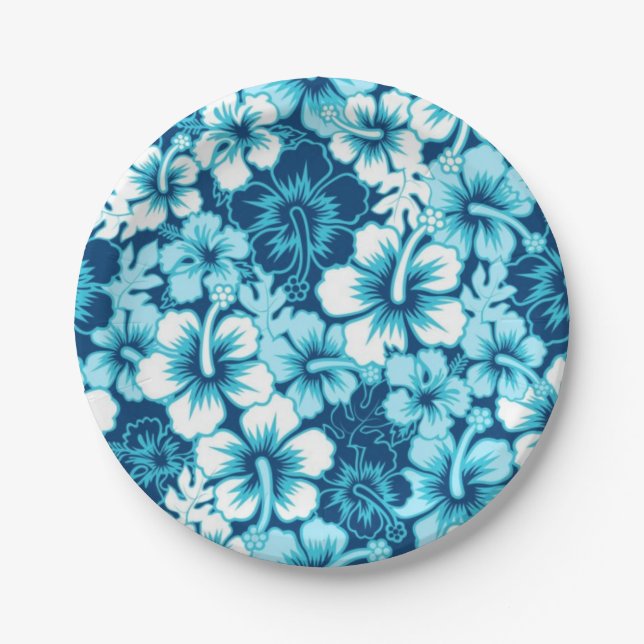 Blume Pappteller (Vorderseite)
