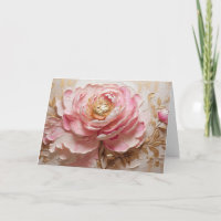 Blume Pastellrosa und Golden Peony