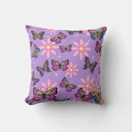 Blume-Pattern-Kissen Kissen