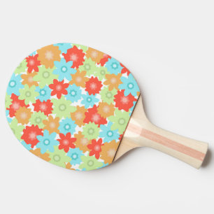 BLUME PATTERN TISCHTENNIS SCHLÄGER