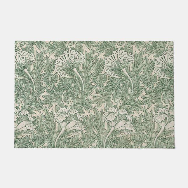 Blume Pattern, William Morris Fußmatte (Vorderseite)