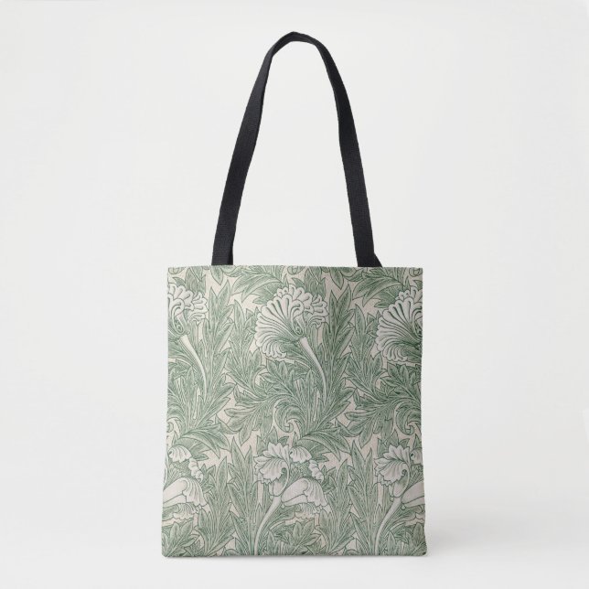 Blume Pattern, William Morris Tasche (Vorderseite)