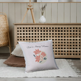 Blume Personalisierter Kissen
