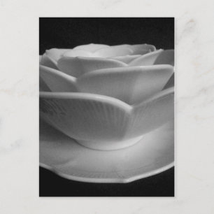 Blume Petal Bowls Postkarte