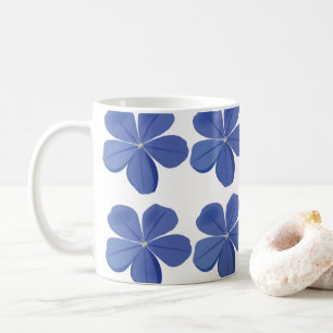 Blume Petals Plumbago Kaffeetasse