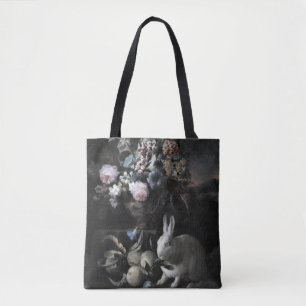 Blume Piece mit Kaninchen von Franz Werner Von Tam Tasche