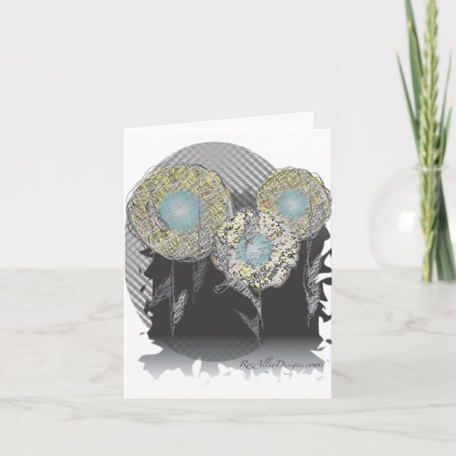 Blume Planet Karte (Vorderseite)