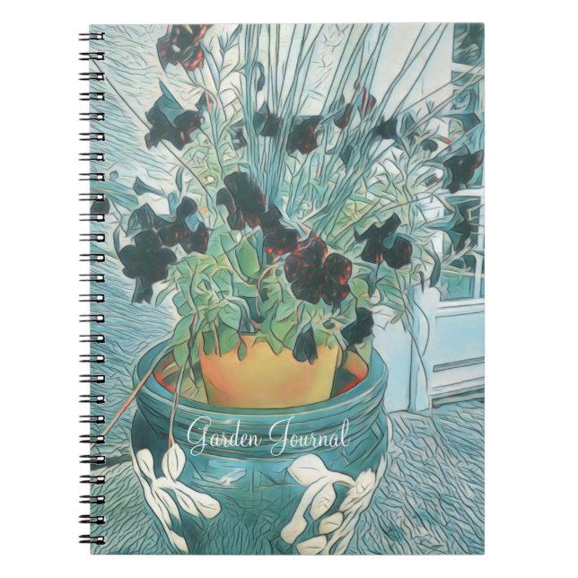 Blume Planter Journal Notizblock (Vorderseite)