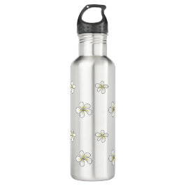 Blume Plumeria Edelstahlflasche