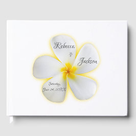 Blume Plumeria, Hochzeit, Gästebuch