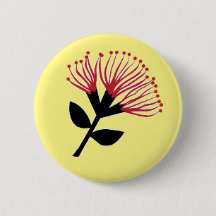 Blume Pohutukawa, Neuseeland Button