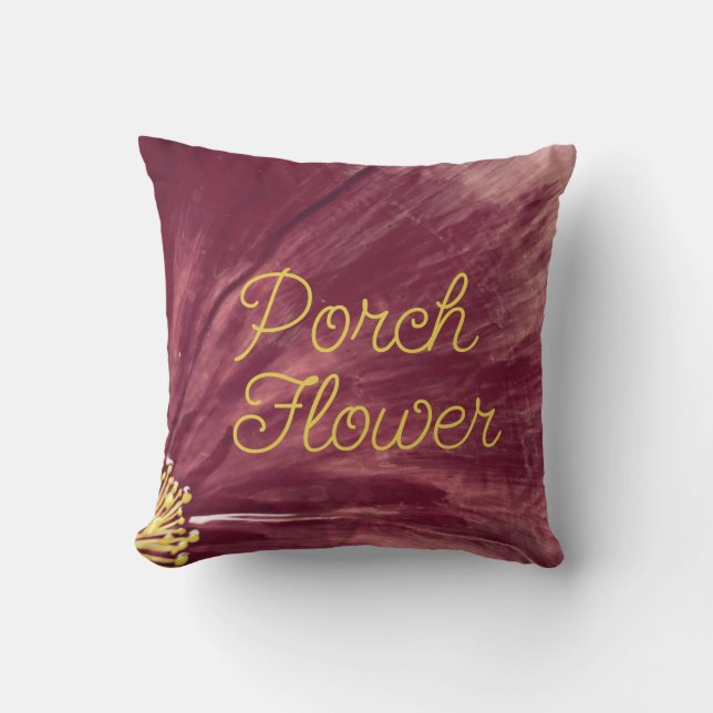 Blume Porch / Puerto Madera / Kissen (Vorderseite)