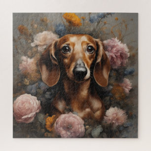 Blume Portraits von Hunden 1