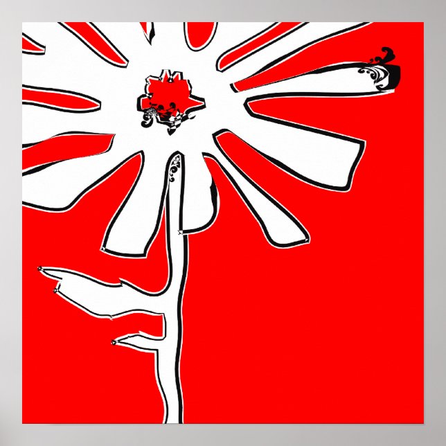 Blume Poster (Vorne)