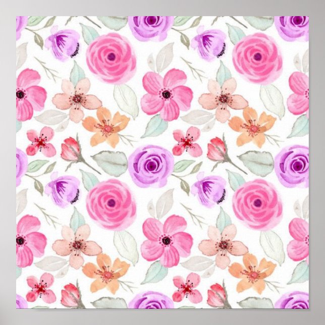 Blume Poster (Vorne)