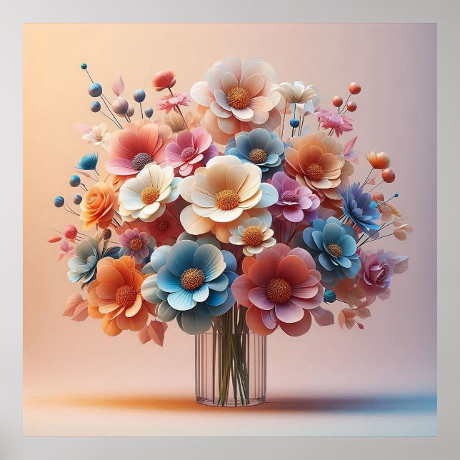 Blume Poster (Vorne)