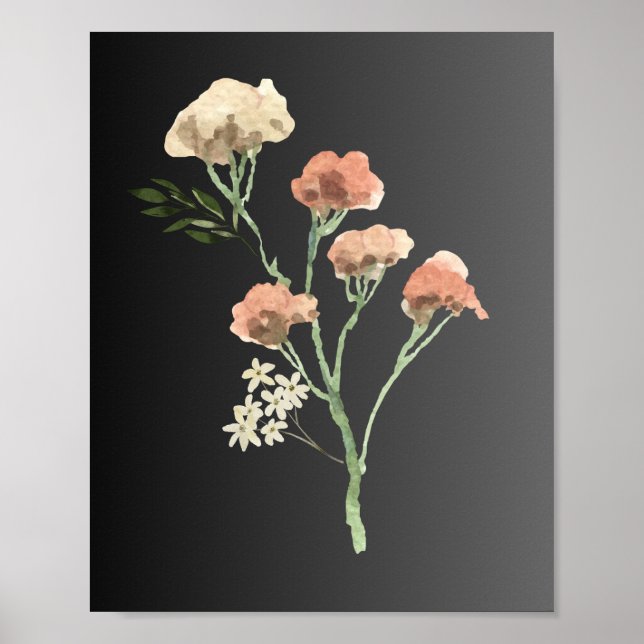 Blume Poster (Vorne)