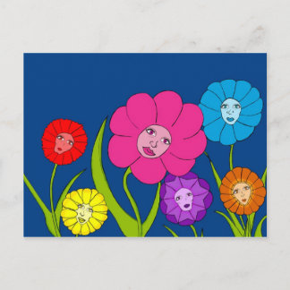 Blume Postkarte