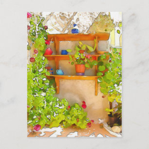 Blume Postkarte