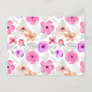 Blume Postkarte