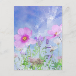 Blume Postkarte