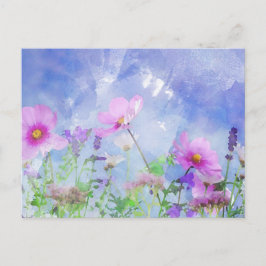 Blume Postkarte