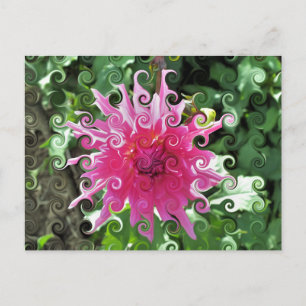 BLUME POSTKARTE