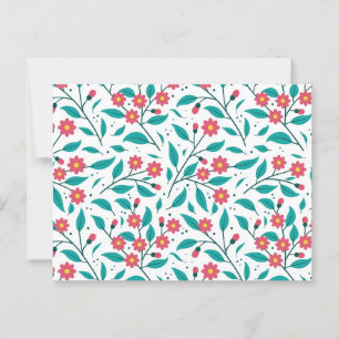 Blume Postkarte