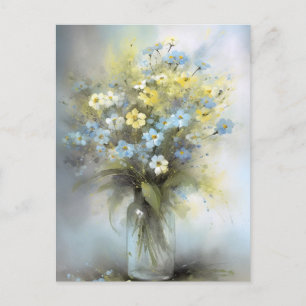 Blume Postkarte