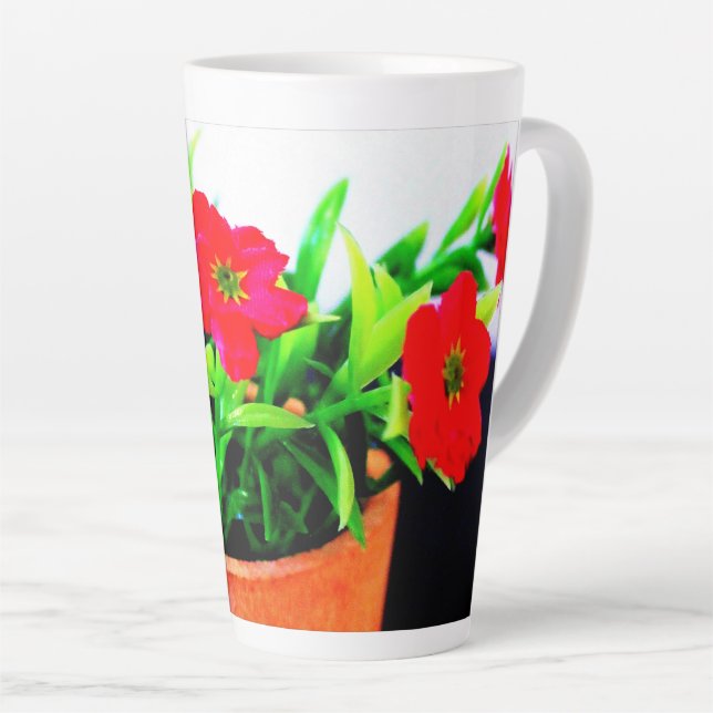 Blume Pot Milchtasse (Rechte Ecke)