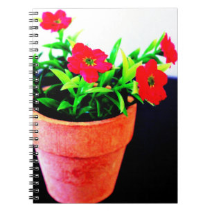 Blume Pot Notizblock