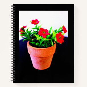 Blume Pot Notizbuch